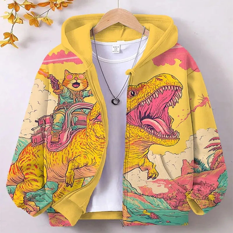 Unisex Cartoon Hoodie